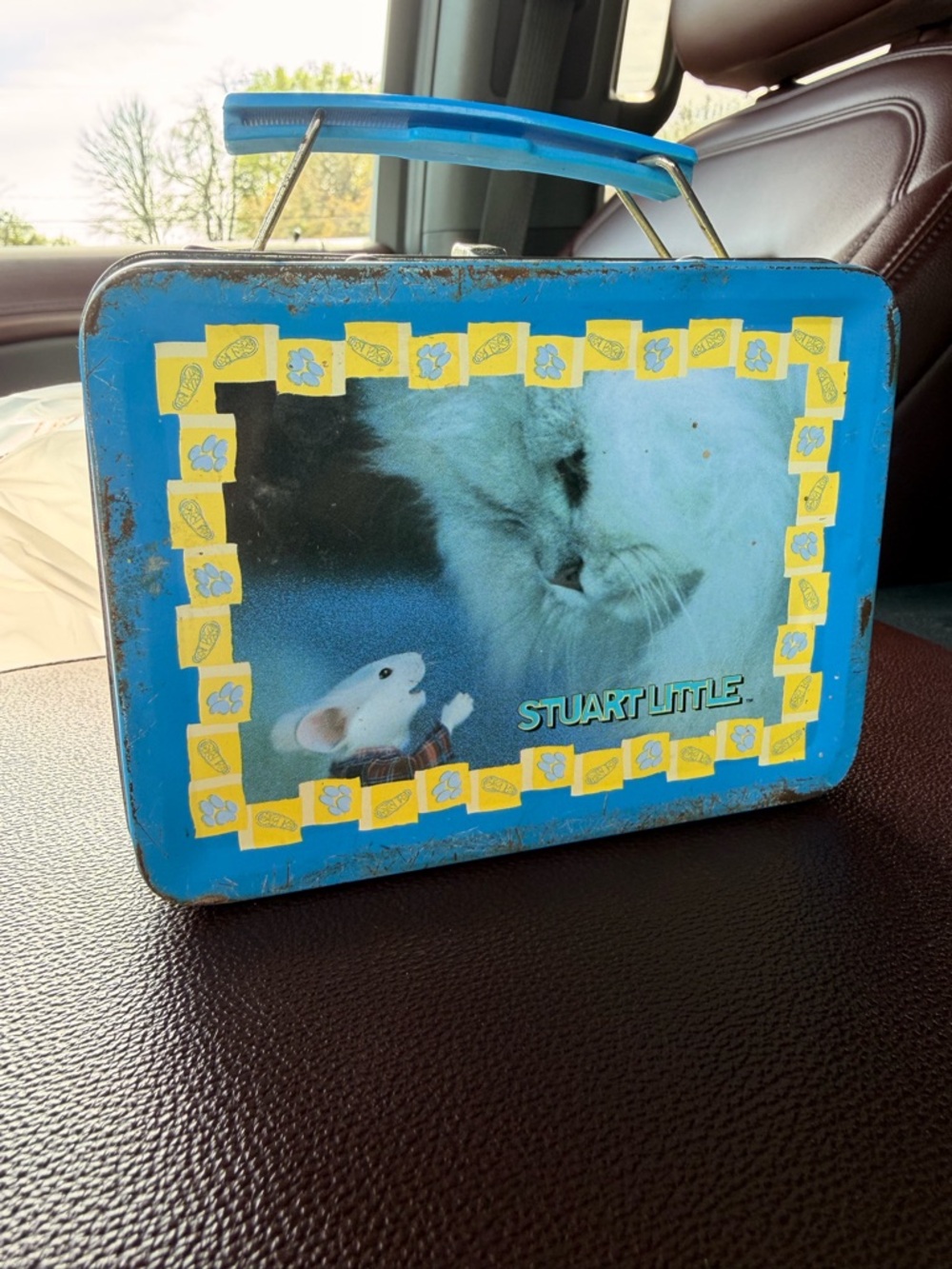 Vintage Stuart little tin